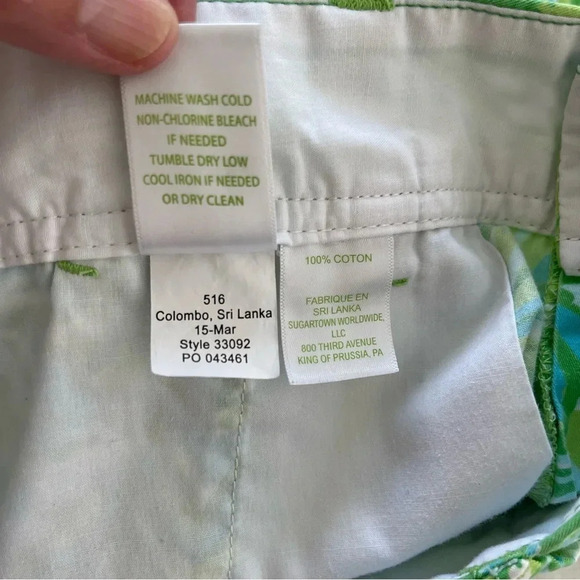 Lilly Pulitzer 3" Walsh Short in Hale Bob shortie short vacation summertime - Picture 10 of 11